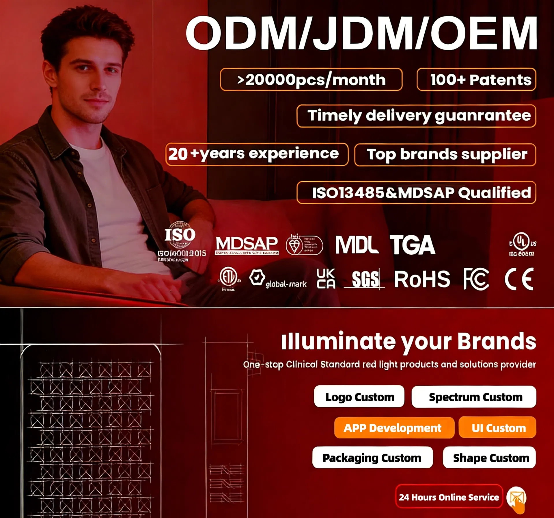 Red Light Therapy Device