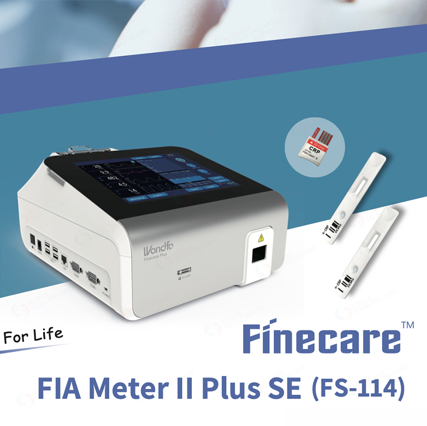 Finecare Fs-114 Portable Quantitative Dry Fluorescence Immunoassay Analyzer