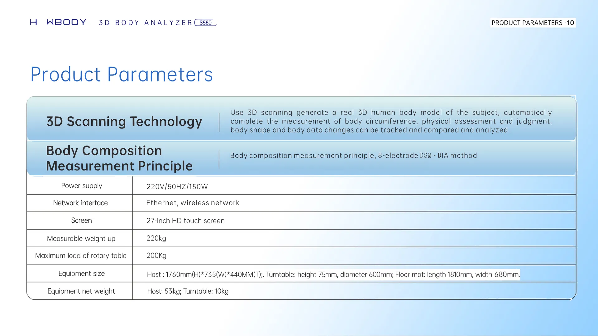 Body Composition Analyzer