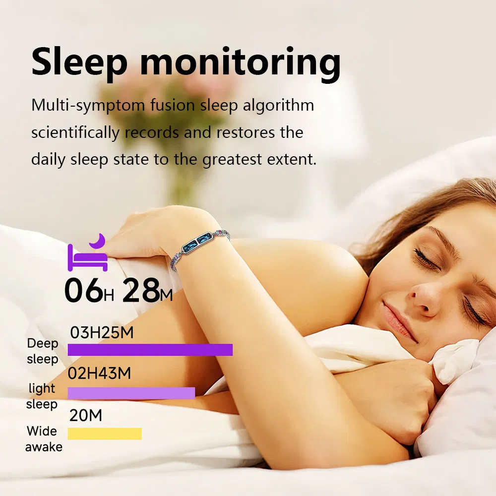 Smart Activity Tracker Heart Rate Blood Oxygen Stress Exercise Sleep Hrv Physiological Cycle Monitoring Family Care APP Controled