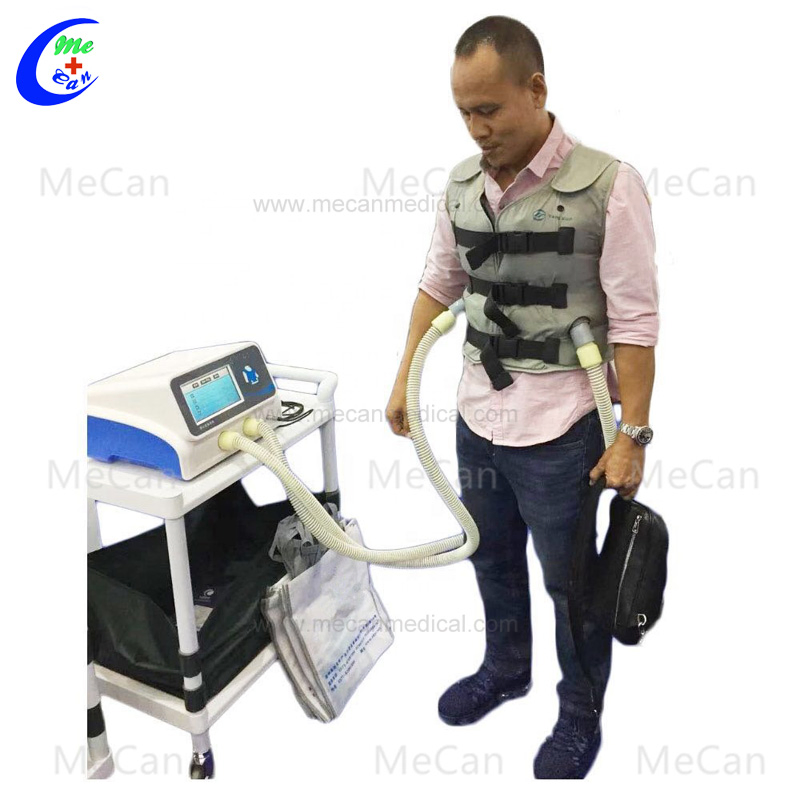 Portable Physiotherapy Vest Airway Clearance System Vest Vibrator Device
