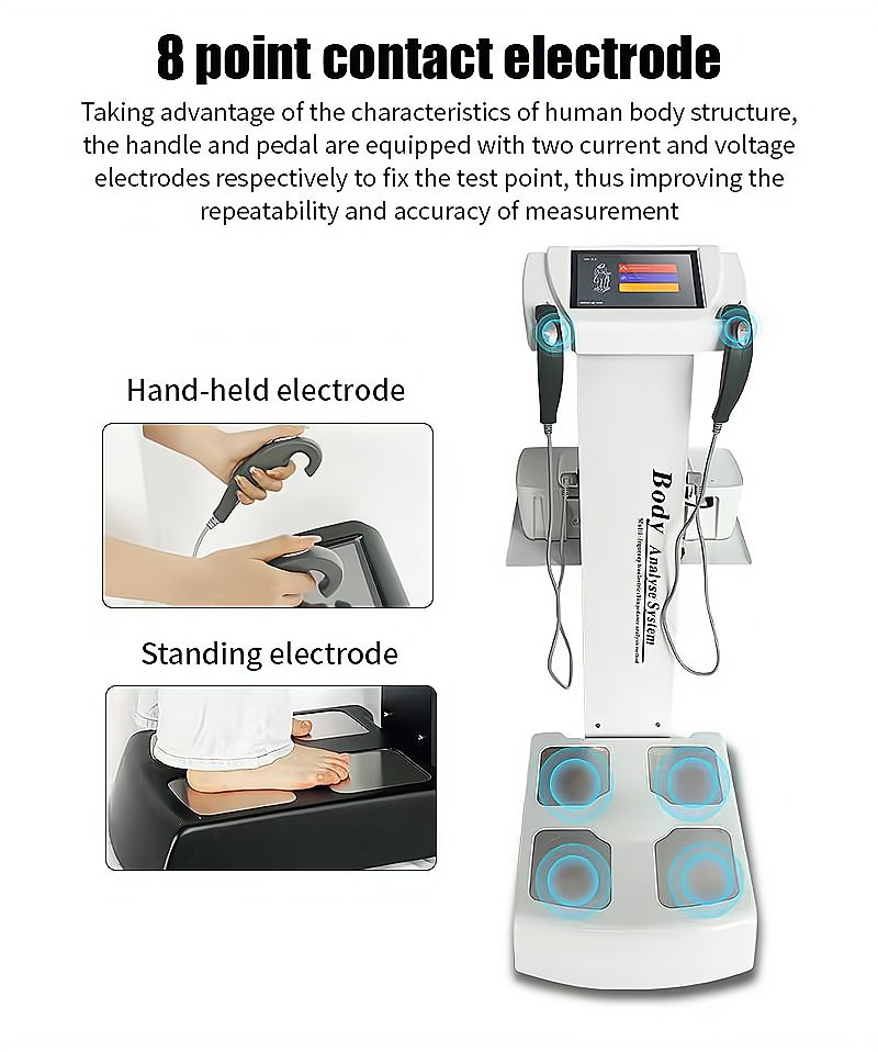 3D Intelligence Full Body Analyzer Health Fat Wight Scanner 270 Body Composition Analyzer