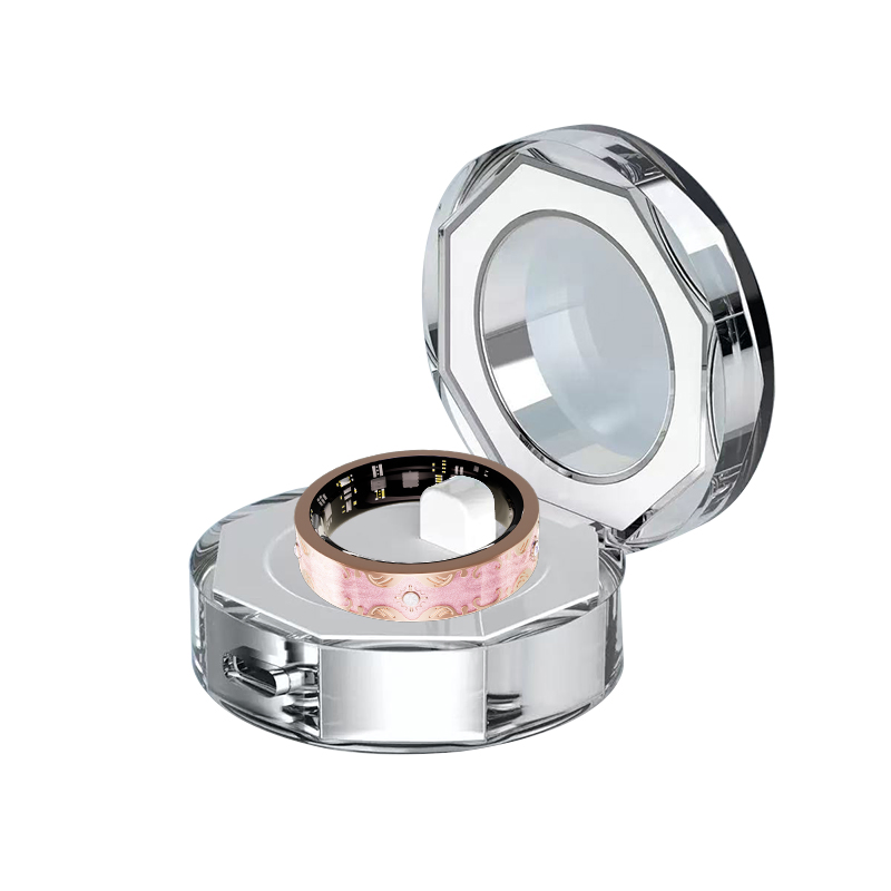 Wholesale Cross-Border New Enamel Color Craft V10 Android Smart Ring Tracker Heart Rate Blood Oxygen Monitor Exercise/Sleep Tracking IP68