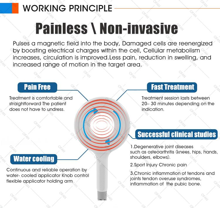 Ofan Neck Pain Relief Pemf Magnetic Therapy Medical Equipment Magnetotherapy Magnetic Therapy Device