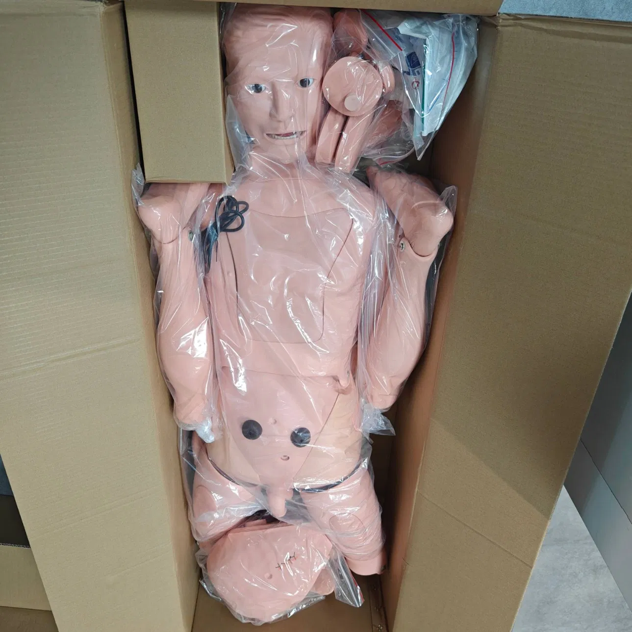 Full Functional Medical Trauma Nursing Training Manikin with Wound Simulation Kit