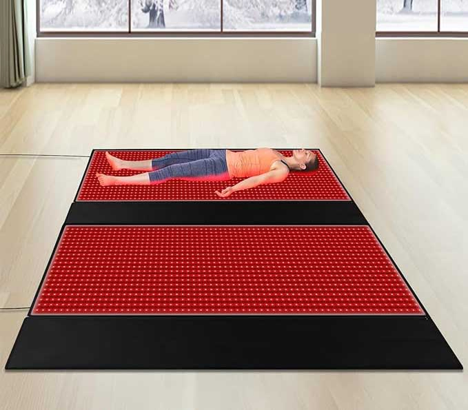 Body Red Light Therapy Sleep Bag, 2340 LED Red Light Therapy Pad 660nm 850nm Infrared Light Device for Face and Body Large Blanket for Relieving Skin Health