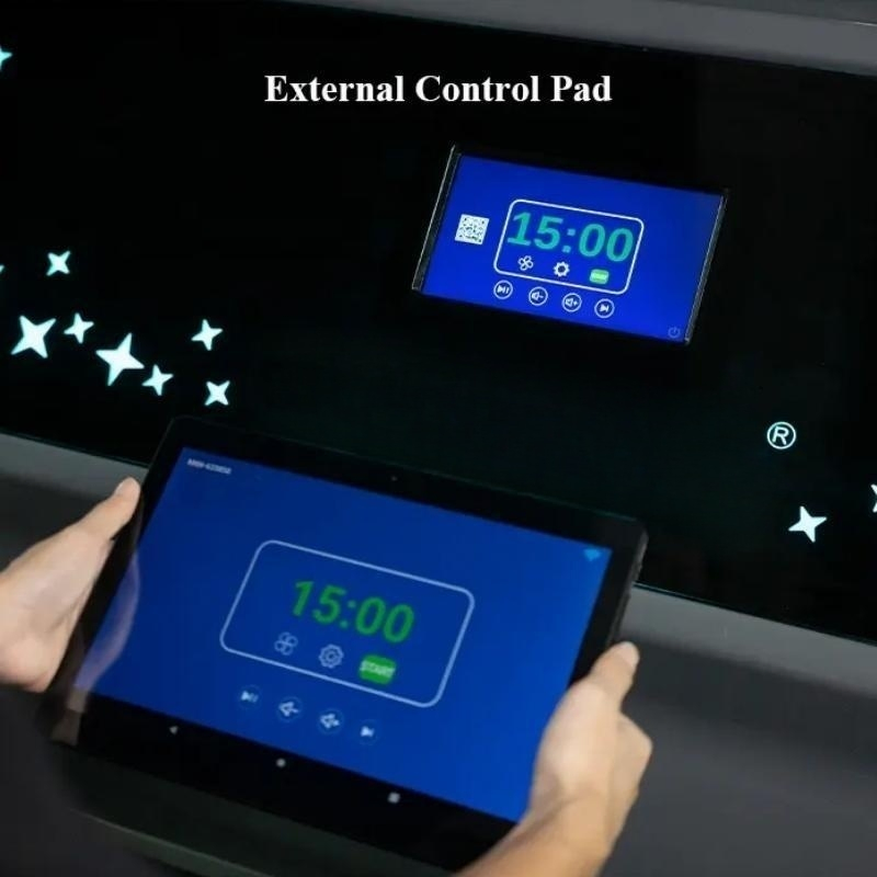 Wireless Control 41600LEDs Adjustable Pulse LED Infrared Red Light Therapy Bed Device