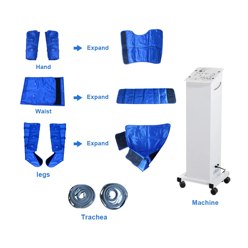 Low Price Pressotherapy Device for Full Lymphatic Drainage Massage