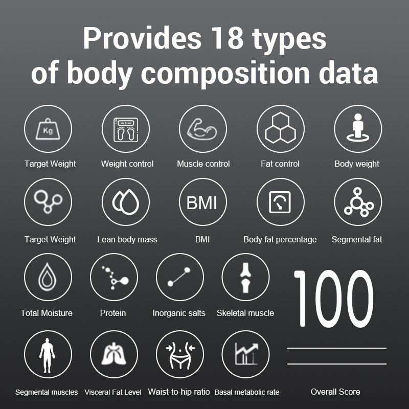 Professional Body Composition Analyzer Using Bioelectrical Impedance Technology