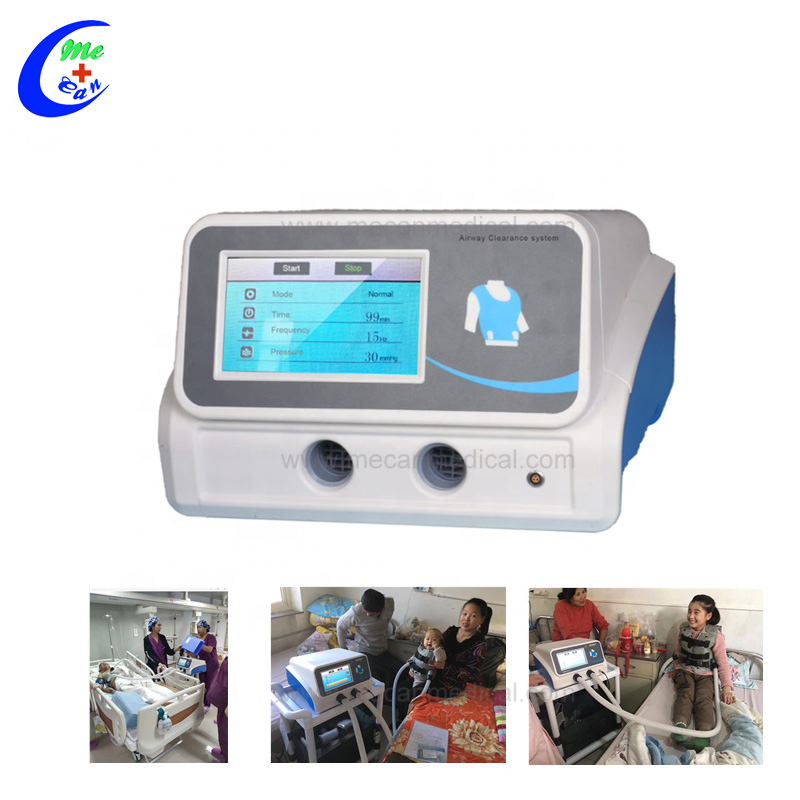 Portable Physiotherapy Vest Airway Clearance System Vest Vibrator Device