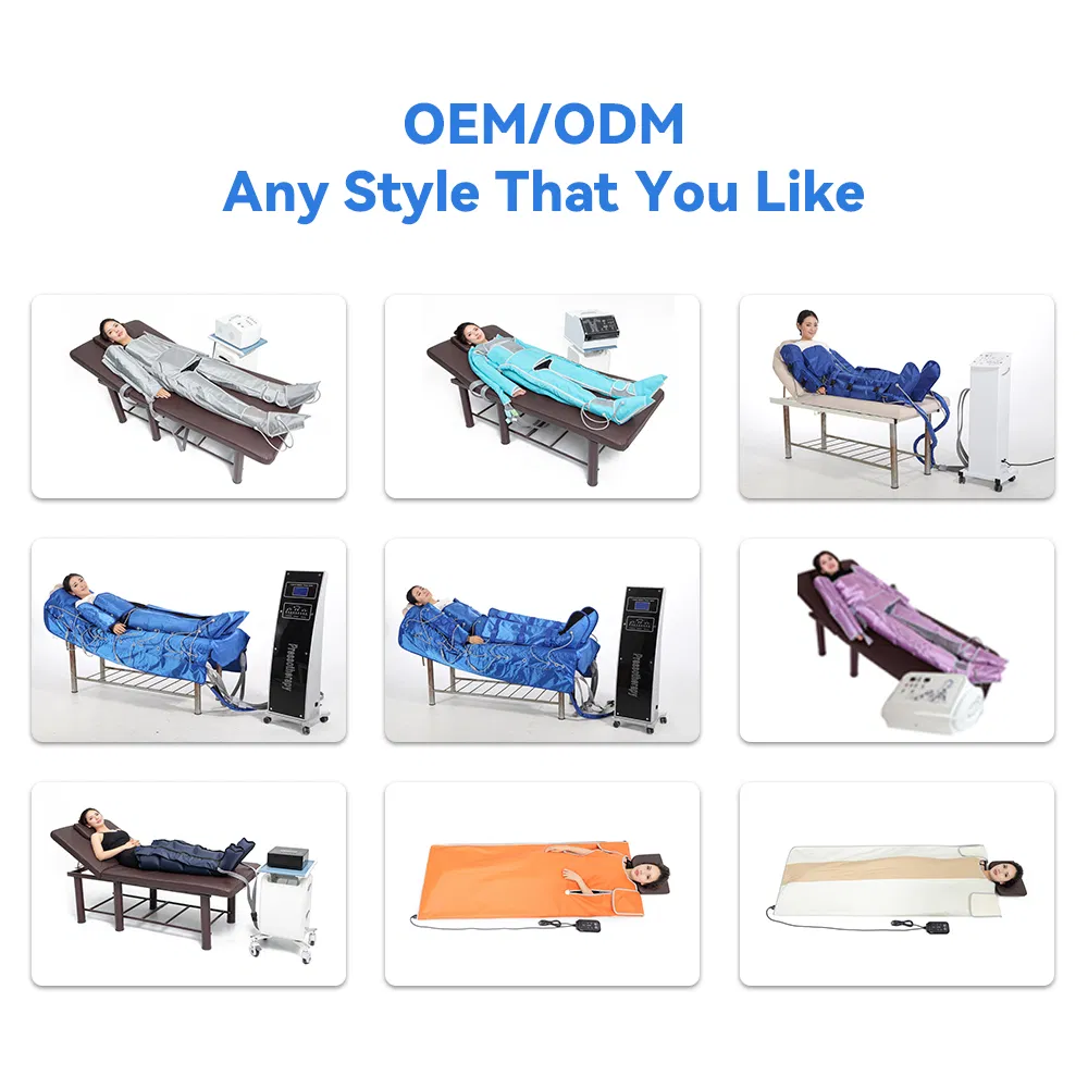 Healthcare Product CE 16 Chamber Air Compression Lymphatic Drainage Device for Pressotherapy