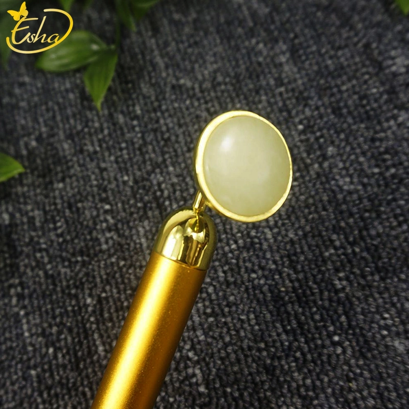 Home Use Pulse Body 3D Jade Roller Facial Massager Bar Portable Skin Care Beauty Device Equipment