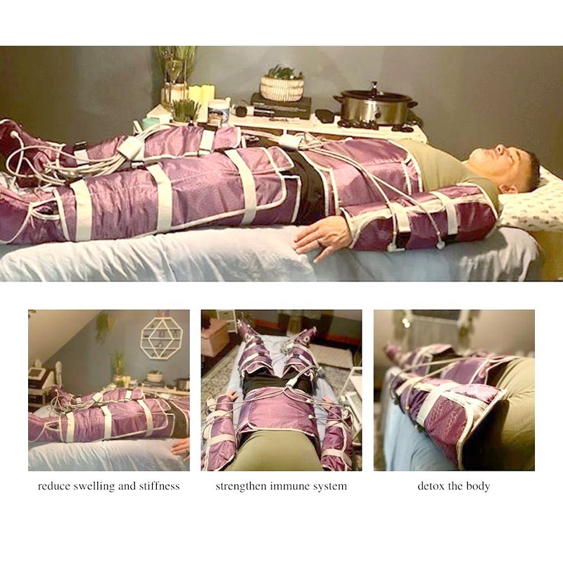 CE Lymphatic Drainage Suit Machine Pressotherapie Piernas Presoterapie Adelgaza En Casa Presoterapia Profesional Pressotherapypressotherapie Legs Suits Device C