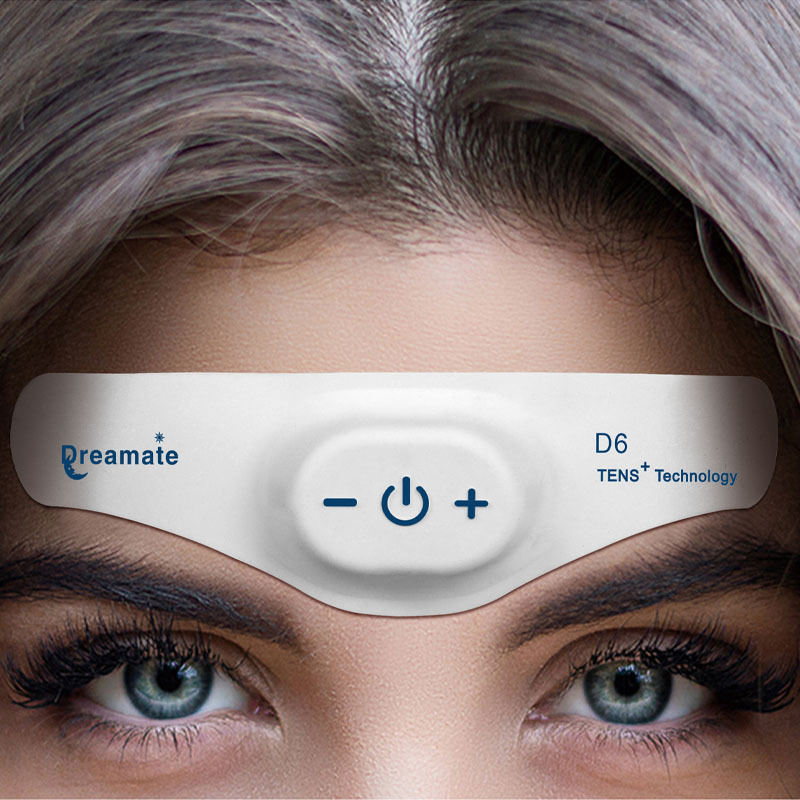 Intelligent Sleep Device Head-Worn Sleep Aid with Low-Frequency Pulse Therapy to Assist Sleep and Help Relieve Insomnia