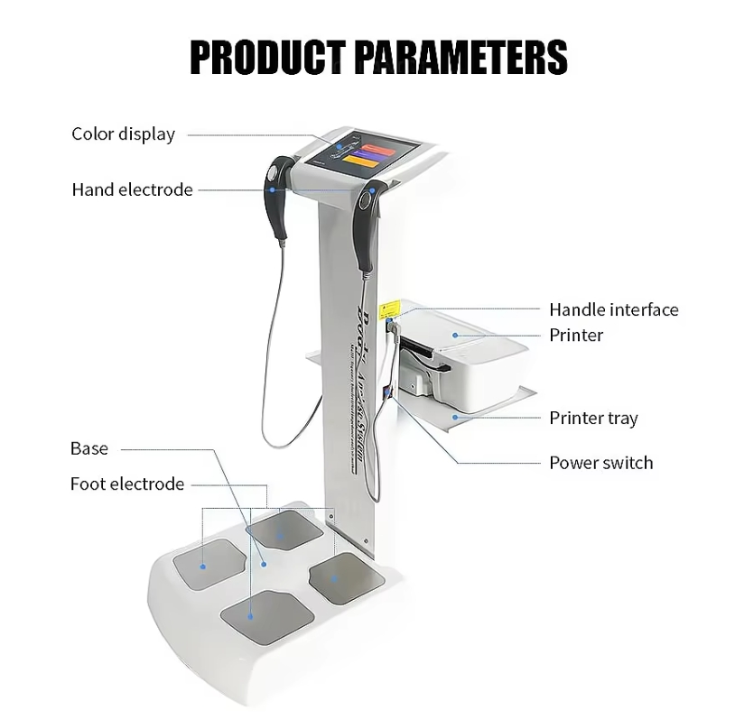 3D Intelligence Full Body Analyzer Health Fat Wight Scanner 270 Body Composition Analyzer