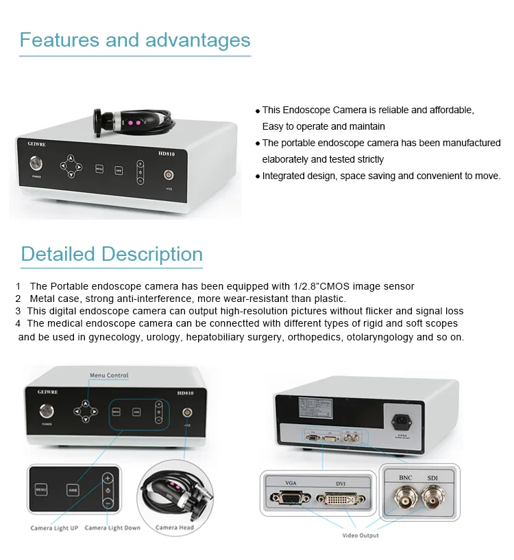Endoscope Camera System Main Image