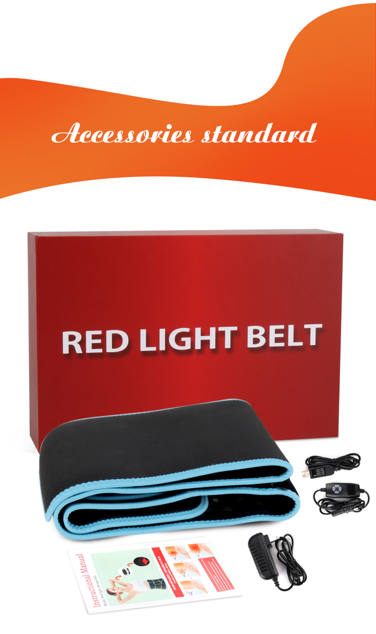 2 in 1 Infrared Slimming LED Red Light Therapy Belt Device