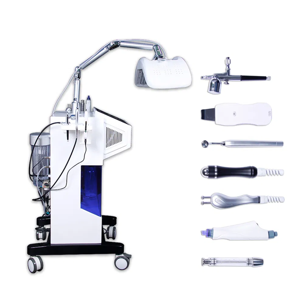 Beauty Salon Facial Equipment 8 in 1 Skin Care Oxygen Therapy Machine