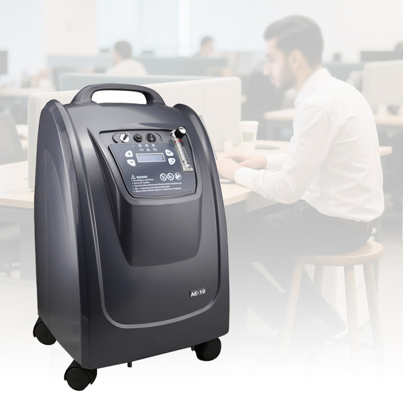 Subhealth Care Oxygen Therapy Machine Efficient 10L Oxygen Equipment for Copd