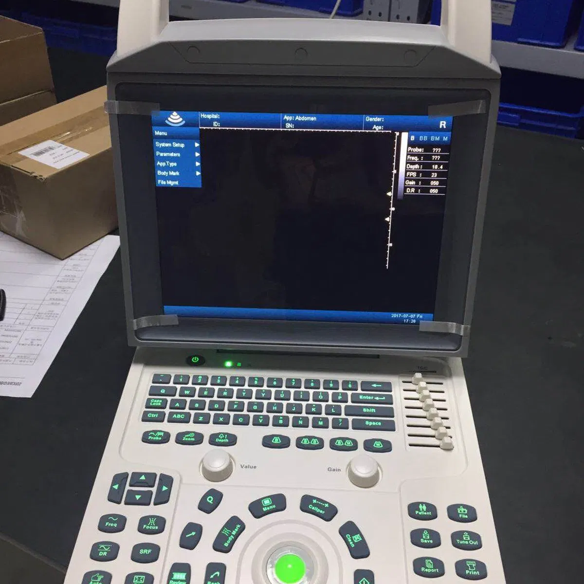 Full Digital Laptop Doppler Diagnosis System