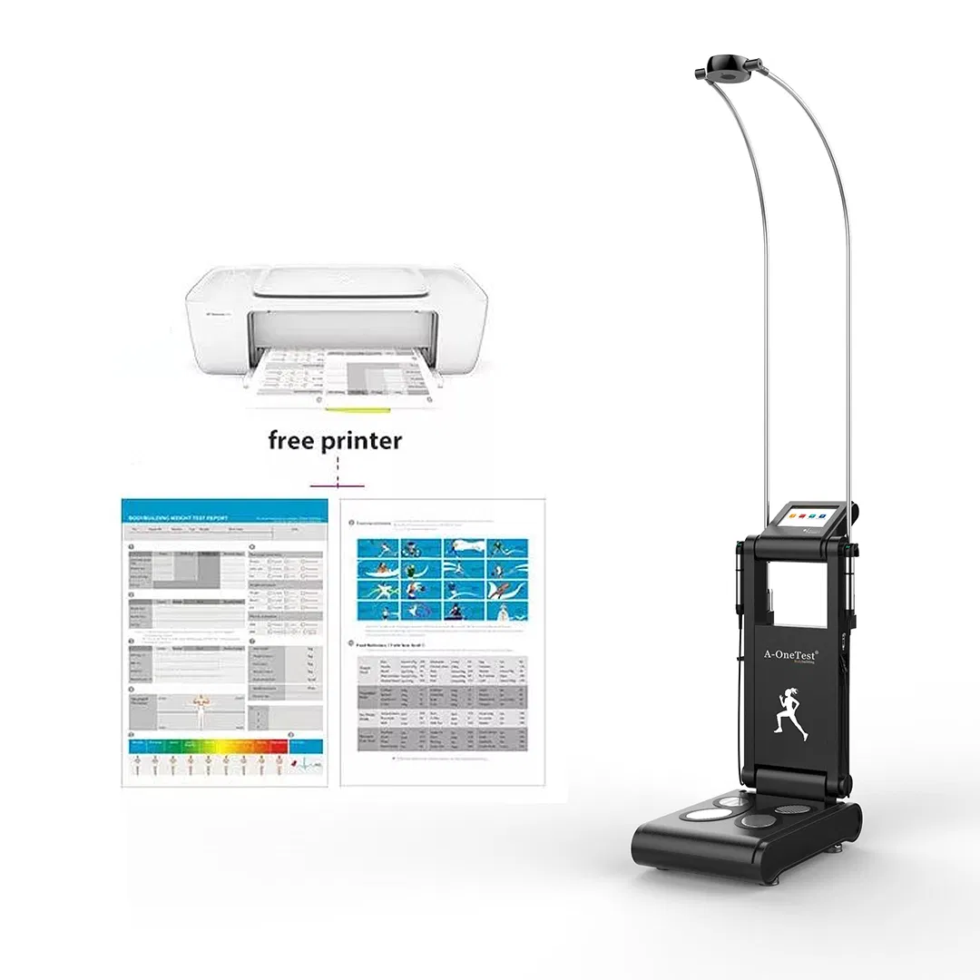 Height Weight BMI Body Composition Analyzer Machine Bioimpedance Body Fat Analyzer