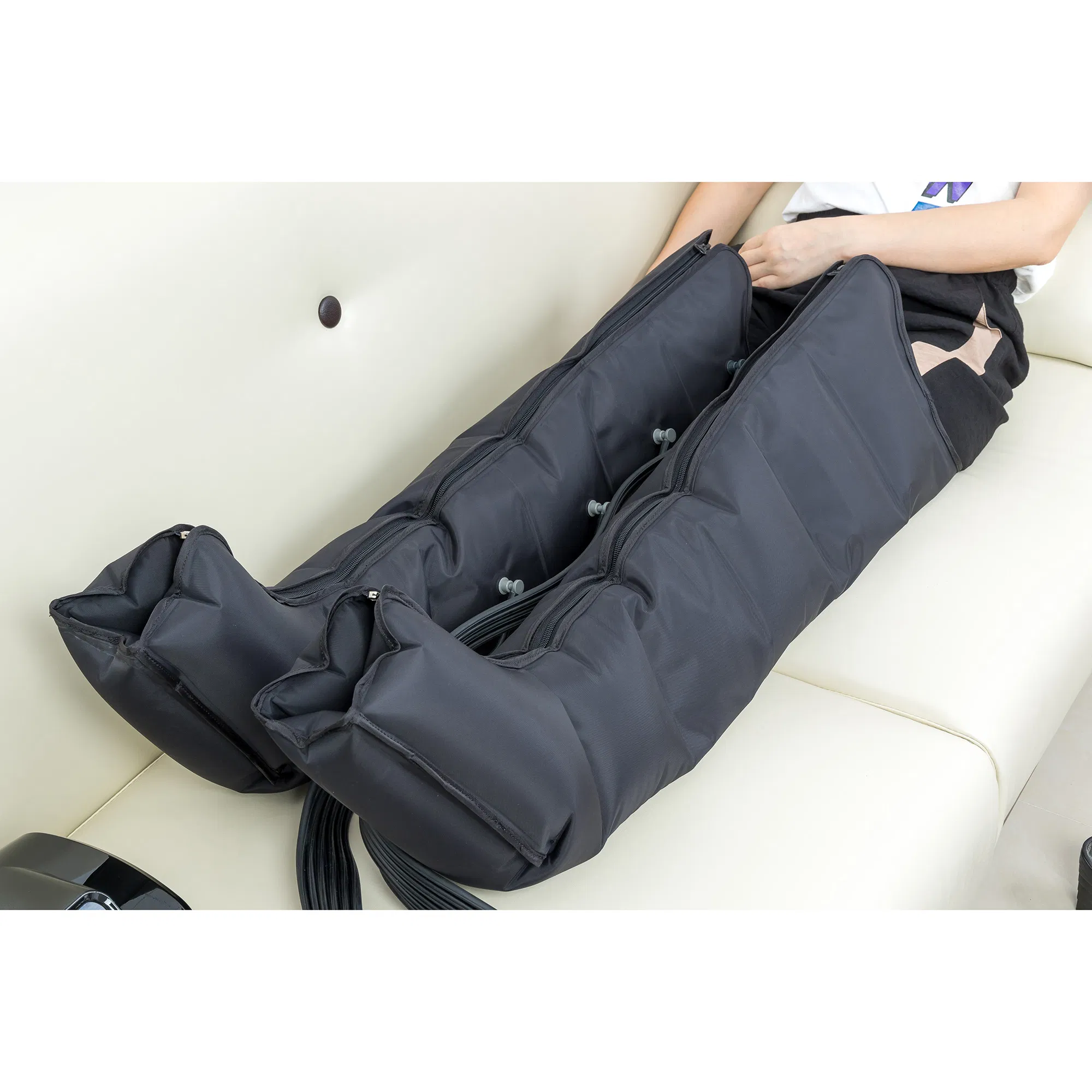 Healthcare Product FDA Ce 6 Chamber Air Compression Lymphatic Drainage Device for Pressotherapy