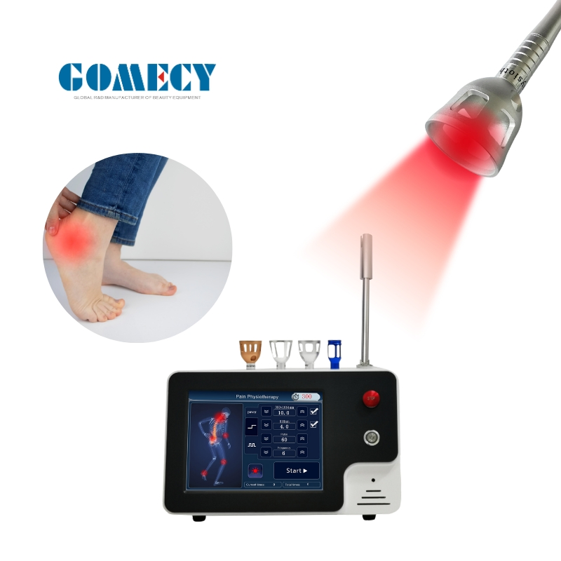 Gomecy Hot Sale Physiotherapy 810nm 980nm Laser Therapy Machine for Clinic Massage Use