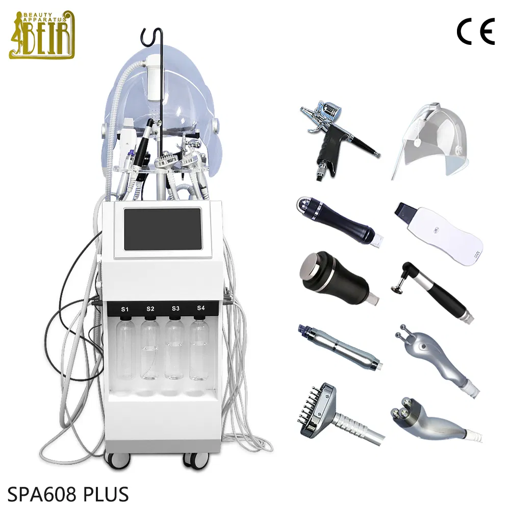 Oxygen Therapy Skin Whitening Hydra Dermabrasion Ultrasonic Skin Care Beauty Machine