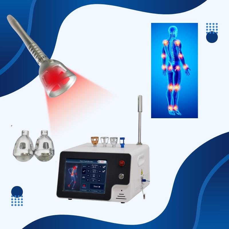 Gomecy Hot Sale Physiotherapy 810nm 980nm Laser Therapy Machine for Clinic Massage Use