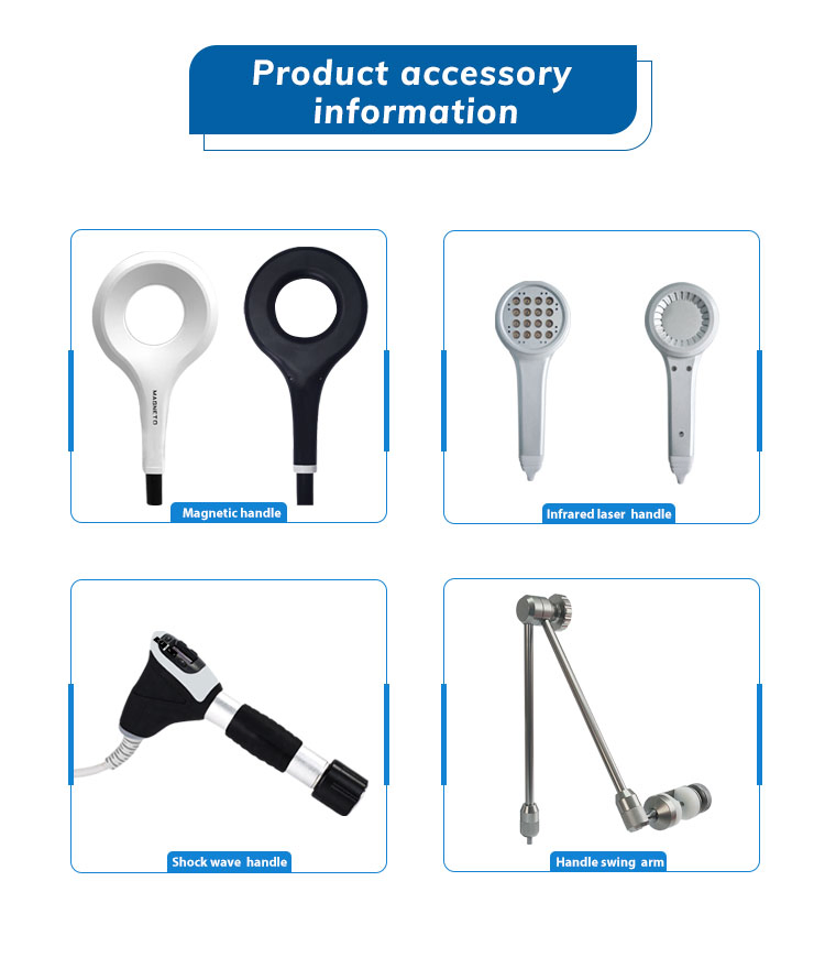 Portable Shockwave and Magnetic Magnetotherapy Pulse Device Rehabilitation Instrument Shock Wave Infrared Nirs Therapy