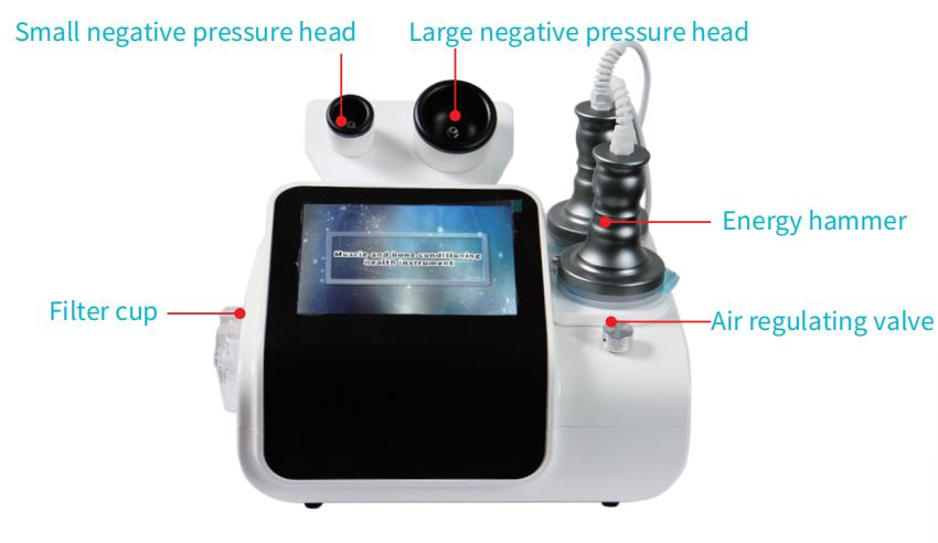 New Product Low Intensity Electrotherapy &amp; Vacuum Therapy Machine for Health Conditioning