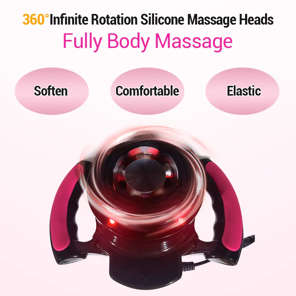 Handheld 360 Rolling Na. 09 Lymphatic Drainage Body Slimming &amp; Massage Relaxing 2in1 Infrared Vibration Body Massager Device