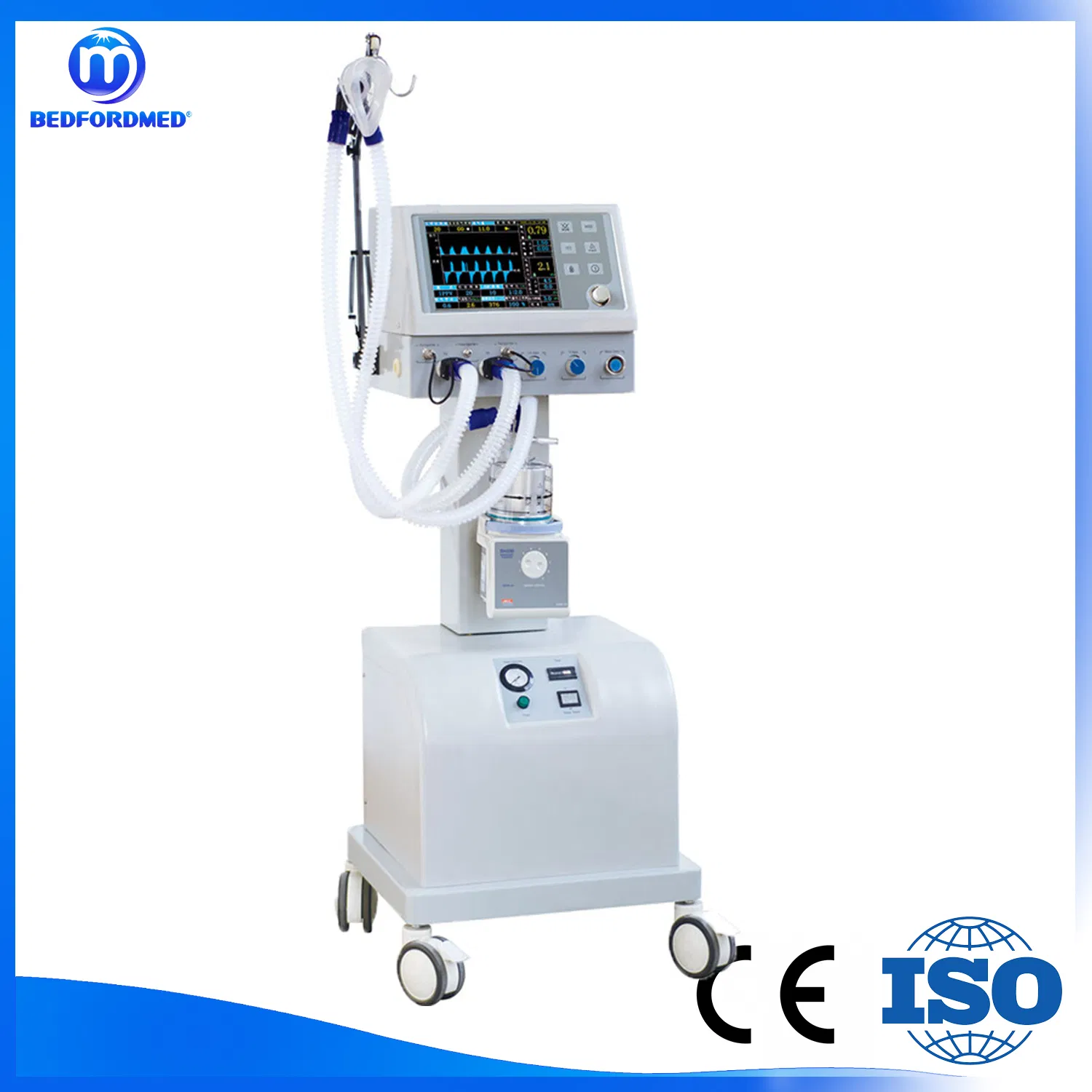 Medical Equipment Hospital Instrument Ventilator System Me-700b-Oc (Advance model)