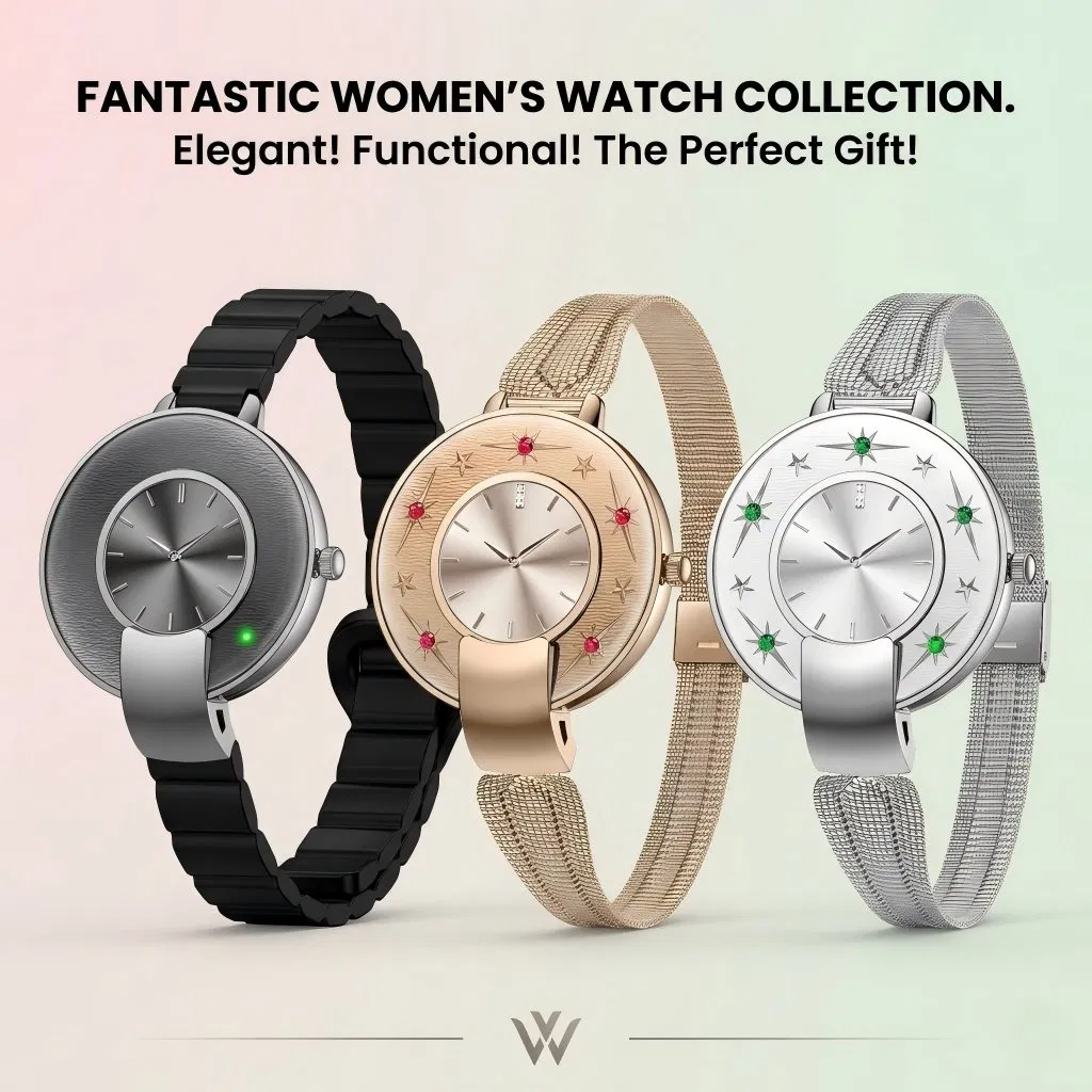 Custom Sdk Metal Chain Waterproof Ladies Health Heart Rate Monitoring Fitness Watch Sensor Measuring Smart Activity Tracker Without Display