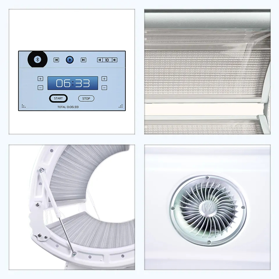 Customize Wavelengths 31680LEDs Adjustable Pulse LED Infrared Red Light Therapy Bed Device