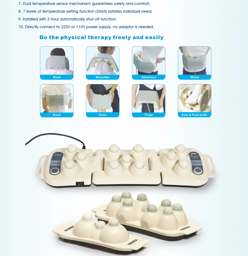 Physiotherapy Device with 11 Balls