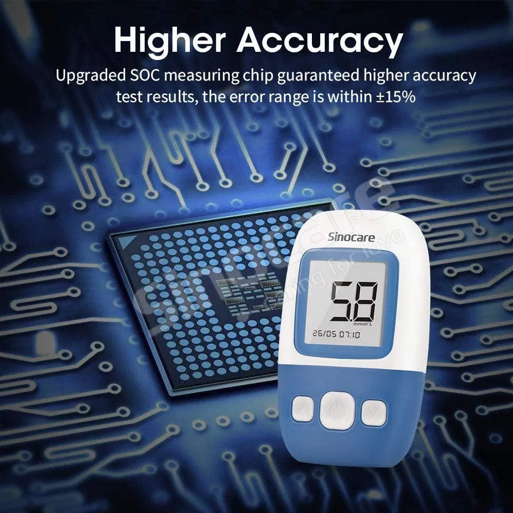 Digital Blood Glucose Monitor Smart Accurate