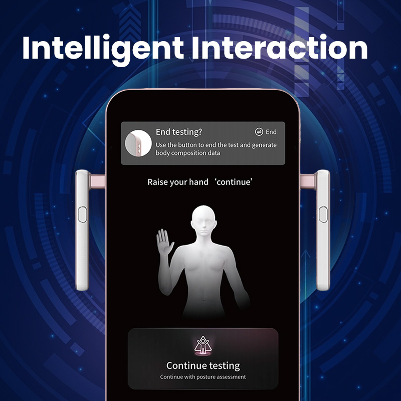 8-Electrode Professional Body Composition Analyzer Bia Technology for Gyms, Hospitals &amp; Sports Clinics