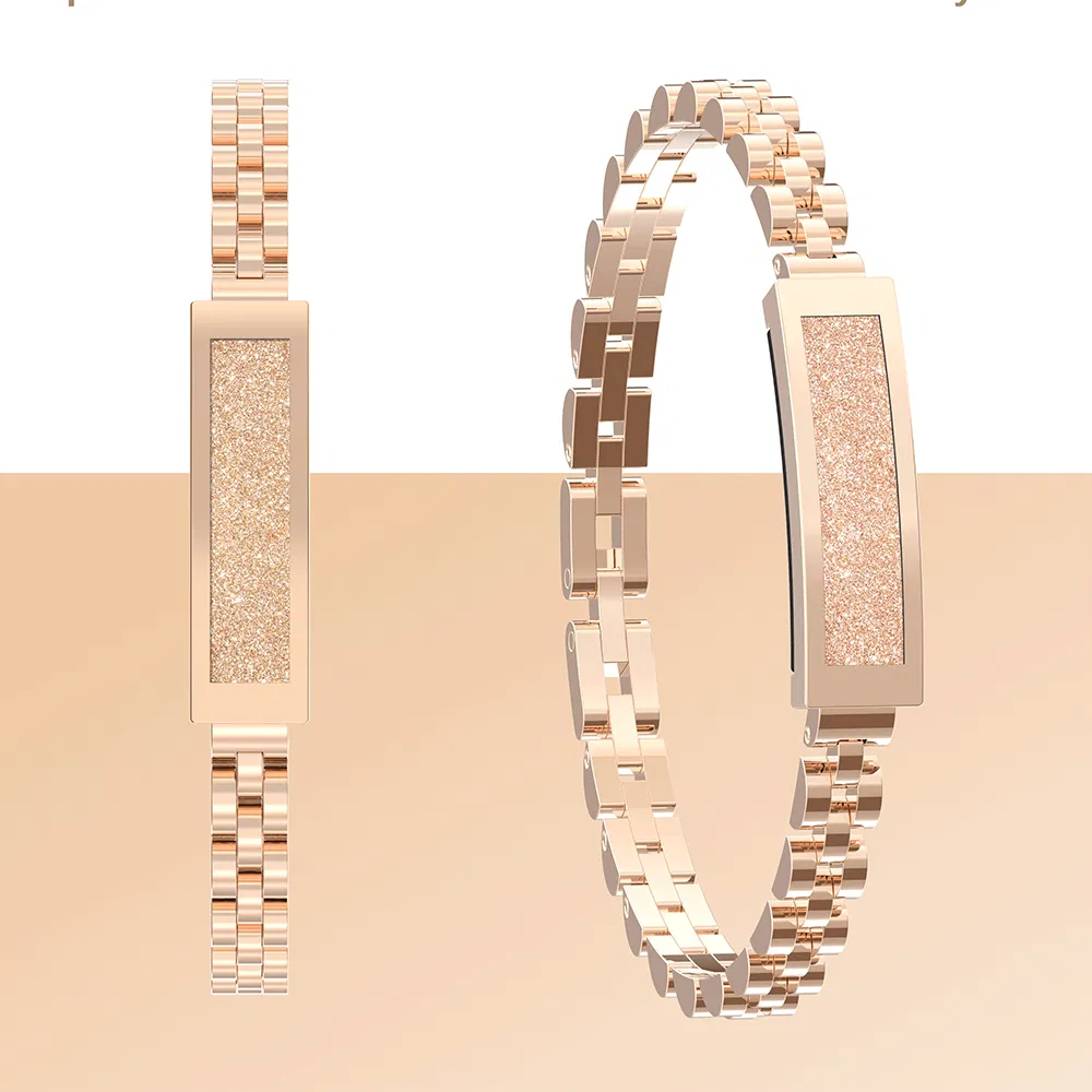 CE RoHS Ladies Health Tracking Wrist Watch Heart Rate Sensor Measuring Smart Bracelet Tracker