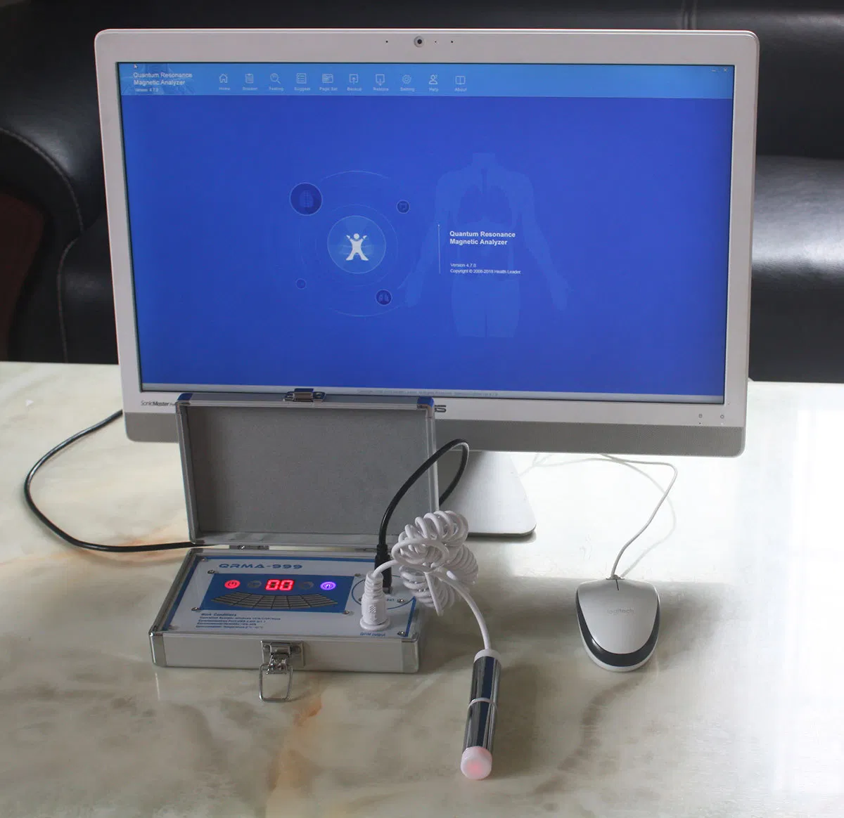 2025 New Quantum Health Sub-Health Analyzer Qrma999 Magnetic Resonance Body Analyzer Checking Set Multilingual Choose