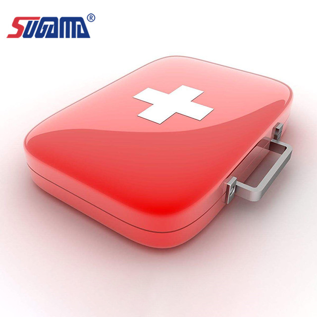 Red Medical Devices Equipment Medicine Storage Bag Custom Wearable Smart Security Surge Protection Handheld First-Aid Devices