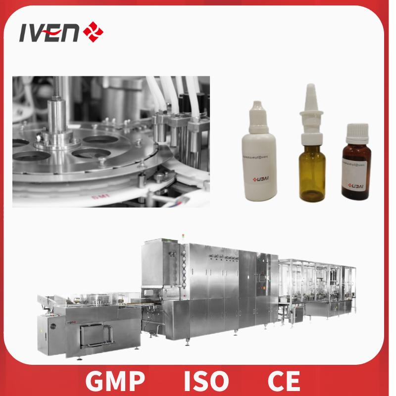 CE Marked Automatic Snuff Fluid Bottle Liquid Filling System with High Speed