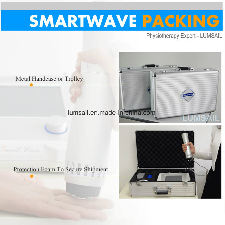 Eswt Shockwave Therapy System for Physiotherapy Pain Relief