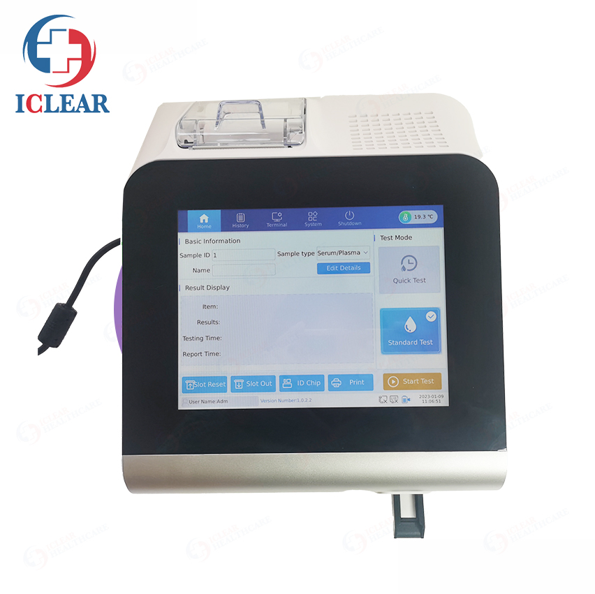 Finecare Fs-114 Portable Quantitative Dry Fluorescence Immunoassay Analyzer