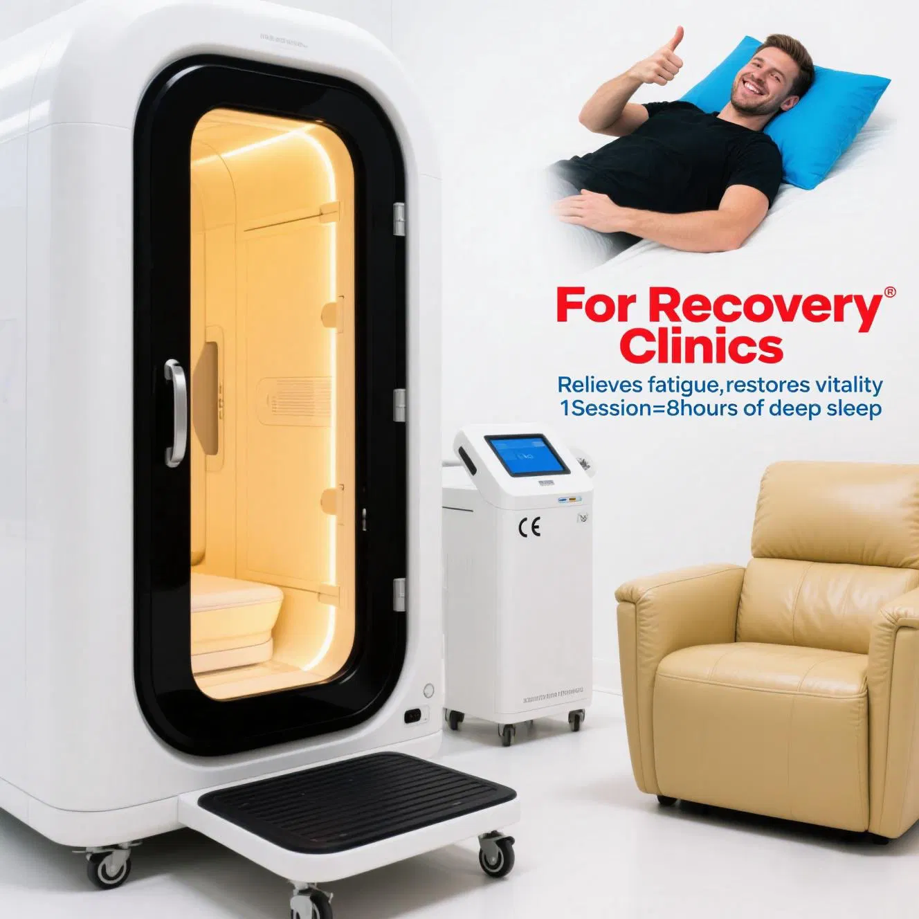 Super Wholesale Hard Shell Hyperbaric Oxygen Therapy Chamber 2.0ATA Home Use Hbot Chamber Onsite Inspection Physical Therapy Equipment