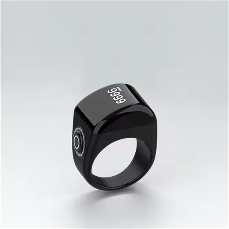 Zikr Ring Smart Bluetooth Watch with Health Monitoring Features