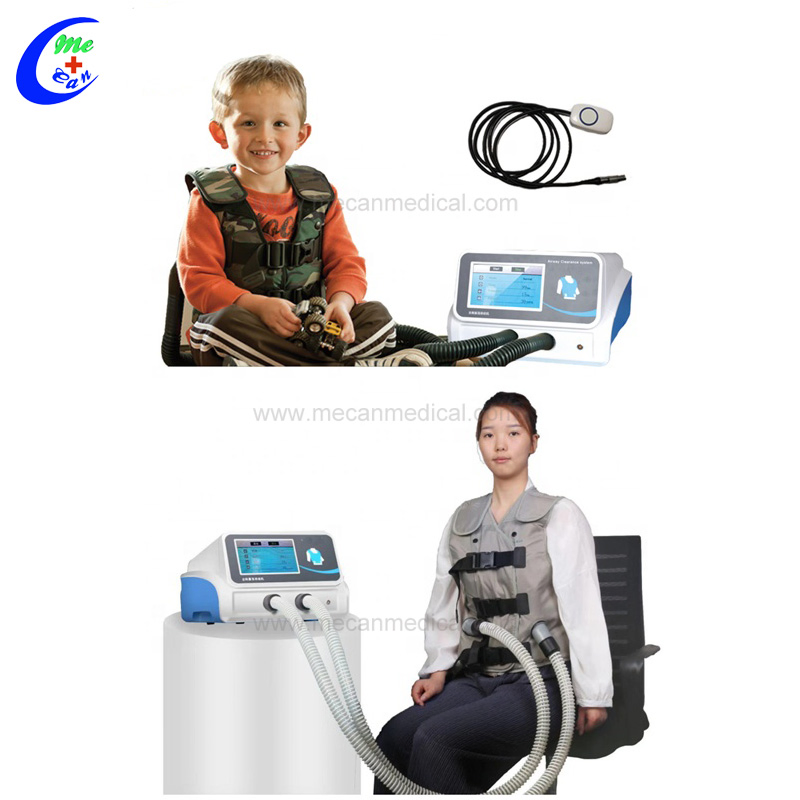 Portable Physiotherapy Vest Airway Clearance System Vest Vibrator Device