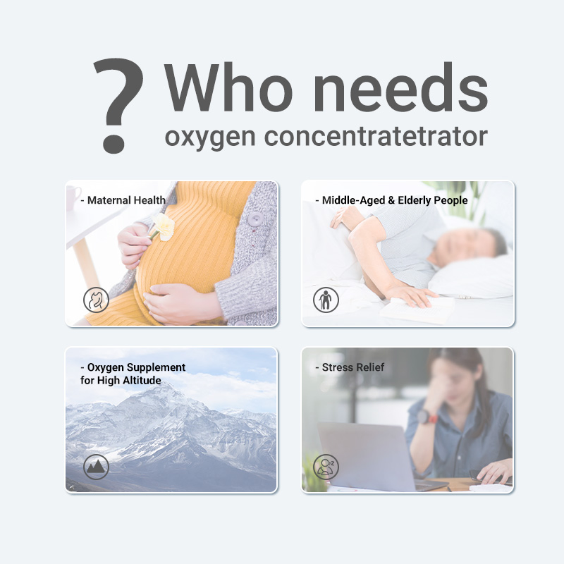 Aerti Small White 3L Electric Oxygen Equipment Manufacturer 11.7kg Healthcare Oxygen Device