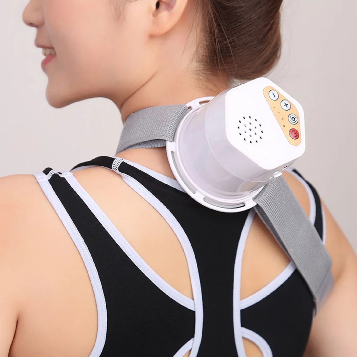 Portable Electric Chinese Medical Massage Body Healthy Infrared Therapy Vacuum Suction Cupping Device with Asiatic Wormwood