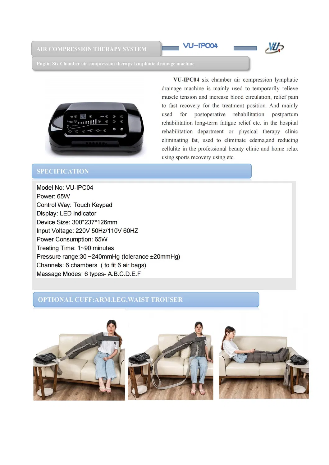 Blood Circulation Sports Recovery Compression Boots